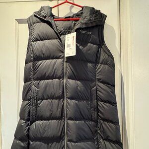 Marmot Ithaca Hooded Vest, Black, NTW, Women's XL